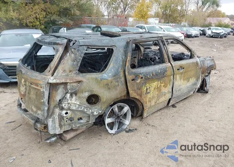 2016 Ford Explorer Xlt из США, поврежденный, VIN 1FM5K8D8XGGC88606